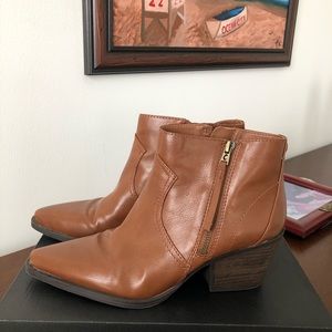Circus Sam Edelman western leather booties